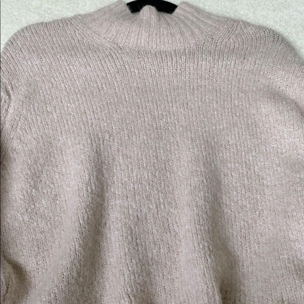 Pink Mock-Neck H&M Sweater - Picture 4 of 6